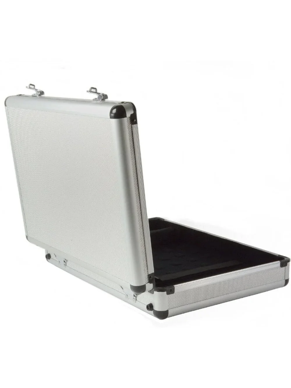 Sleek Aluminum Laptop Briefcase with Padded Interior & Combo Lock - Business
